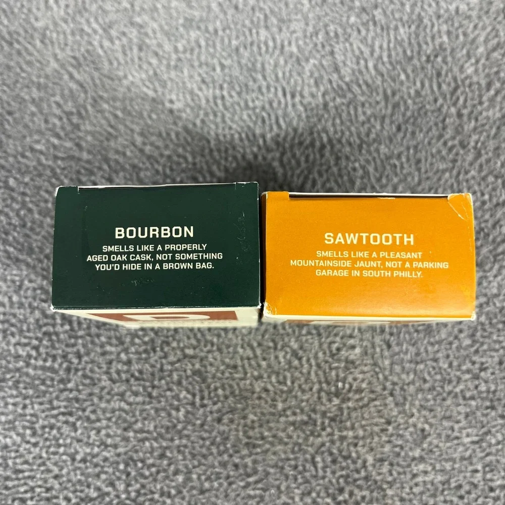 6x Duke Cannon Brick of Soap Men 4.5 oz Buffalo Trace Sawtooth Bourbon Cedarwood